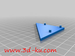 3D打印模型一款用于悬挂镜子的装的图片