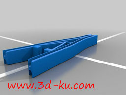 3D打印模型自行设计的一款夹子的图片