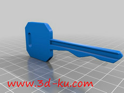 不倒翁锁的模型的图片