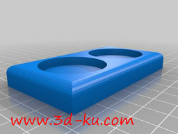 3D打印模型沙发脚垫子，防磨损的图片