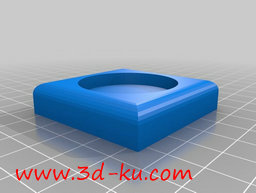 3D打印模型沙发脚垫子，防磨损的图片