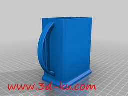 3D打印模型双柄果汁盒子的图片