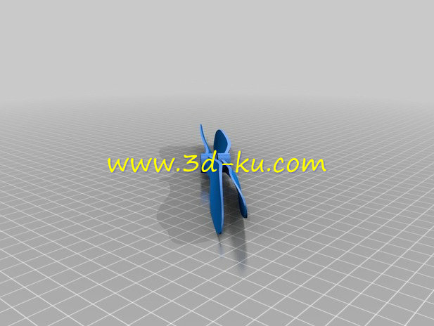 一款简易的风扇扇叶模型的图片1