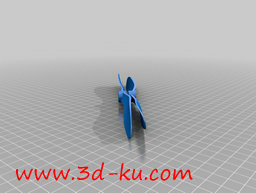 3D打印模型一款简易的风扇扇叶的图片
