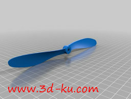 3D打印模型一款简易的风扇扇叶的图片