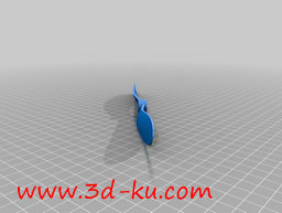 3D打印模型一款简易的风扇扇叶的图片
