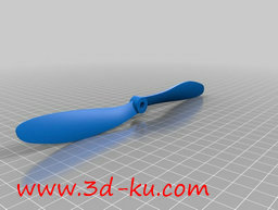 3D打印模型一款简易的风扇扇叶的图片