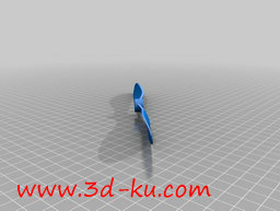 3D打印模型一款简易的风扇扇叶的图片