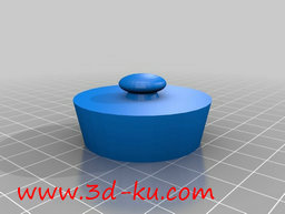 3D打印模型浴缸塞子的图片
