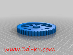 3D打印模型一款用于户外水龙头手的图片
