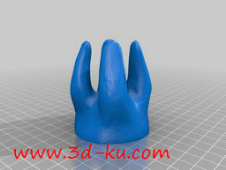 3D打印模型空心呃齿的图片