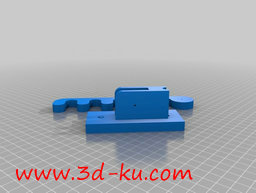 3D打印模型一款可调节挂衣钩，在的图片