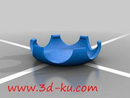 3D打印模型一款用于固定放置除臭的图片