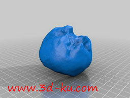 3D打印模型葡萄干面包的图片