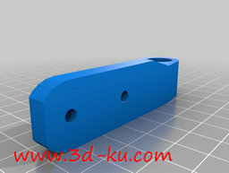 3D打印模型一款用于马桶座上的铰的图片