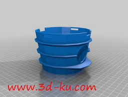 3D打印模型一款鸟窝系统，具有一的图片