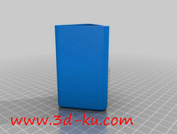3D打印模型一款自行设计的牙签筒的图片