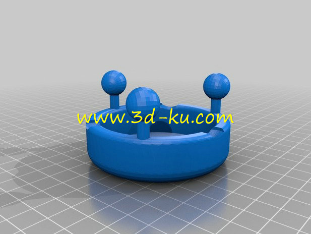 自行设计的一款烟灰缸模型的图片1