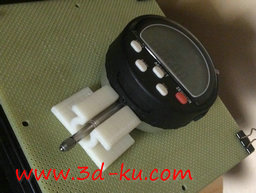 3D打印模型接收器的固定架的图片