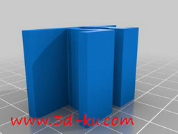 3D打印模型接收器的固定架的图片