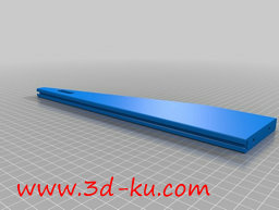 3D打印模型淋浴刮水刮刀的图片