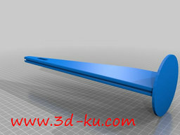 3D打印模型淋浴刮水刮刀的图片