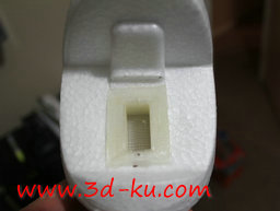 3D打印模型搭配泡沫板材料一起使的图片