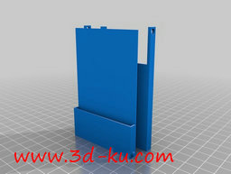 3D打印模型可以放四五张卡片。但的图片