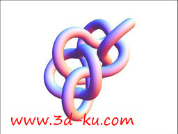 3D打印模型套环链子的图片