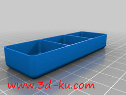 3D打印模型可定制的圆形、方形托的图片