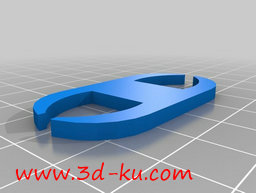 3D打印模型将电线绕在上面，以缩的图片