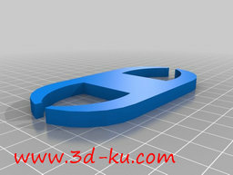 3D打印模型将电线绕在上面，以缩的图片