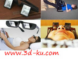 3D打印模型人们可以躺着不费劲的的图片