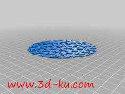 3D打印模型各种各样图案的多种杯的图片