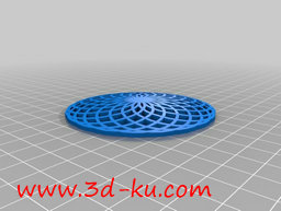 3D打印模型用作水杯垫，可以隔热的图片