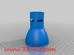 3D打印模型方便把咖啡倒入瓶中，的图片