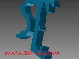 3D打印模型窗帘挂钩的图片