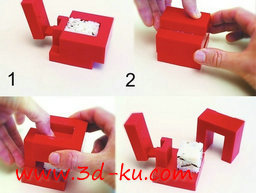 3D打印模型制作一些精美的寿司时的图片