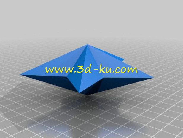 立体的装饰星星灯具，模型的图片4