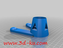 3D打印模型由一个柱形的台子和两的图片