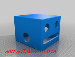 3D打印模型一双眼睛，一个大嘴巴的图片