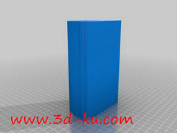 3D打印模型长方体形状的外壳的图片