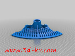 3D打印模型打印出来的只是桌面部的图片