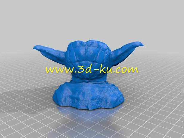 尤达的头上长出漂亮的模型的图片2