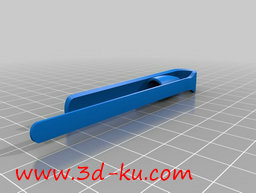 3D打印模型可以把笔别在笔记本上的图片