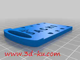 3D打印模型钥匙扣系列，有点小清的图片