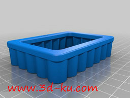 3D打印模型有圆形状的，小花形状的图片