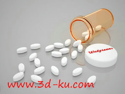 3D打印模型将家里的一些备用药装的图片