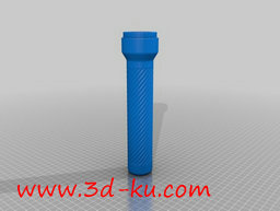 3D打印模型一个简单的手电筒的外的图片