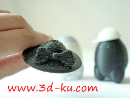 3D打印模型这个调料瓶是戴着帽子的图片